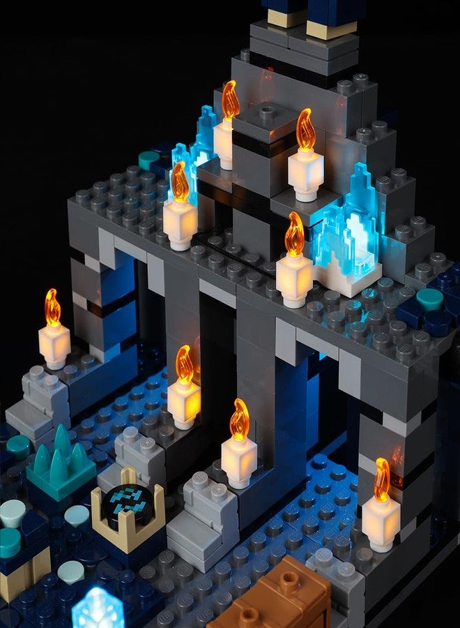 Kyglaring Light Kit Compatible with Lego Minecraft The Deep Dark Battle Warden 21246 Building Blocks, Lights Only, Model Set Not Included, Classic Version - Image 5